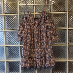 City studio floral dress size medium